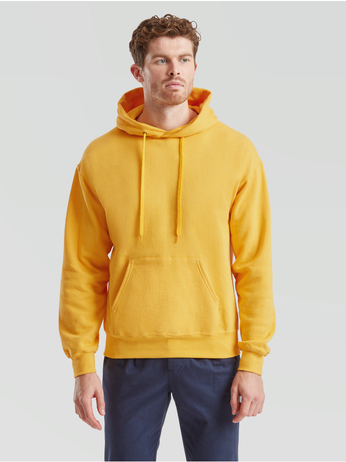 Hoodie bedrucken lassen – DTF Druck auf Kapuzenpullover (Fruit of the Loom)