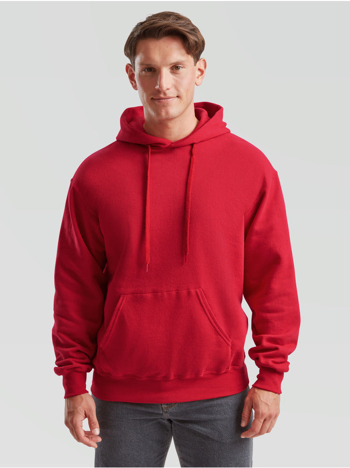Hoodie bedrucken lassen – DTF Druck auf Kapuzenpullover (Fruit of the Loom)