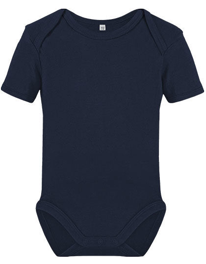 Baby Body bedrucken lassen – Bio Baumwolle Kurzarm mit eigenem Design (Rebel 01)