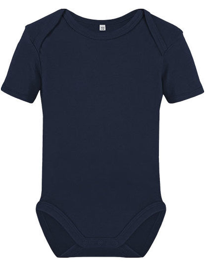 Baby Body bedrucken lassen – Bio Baumwolle Kurzarm mit eigenem Design (Rebel 01)