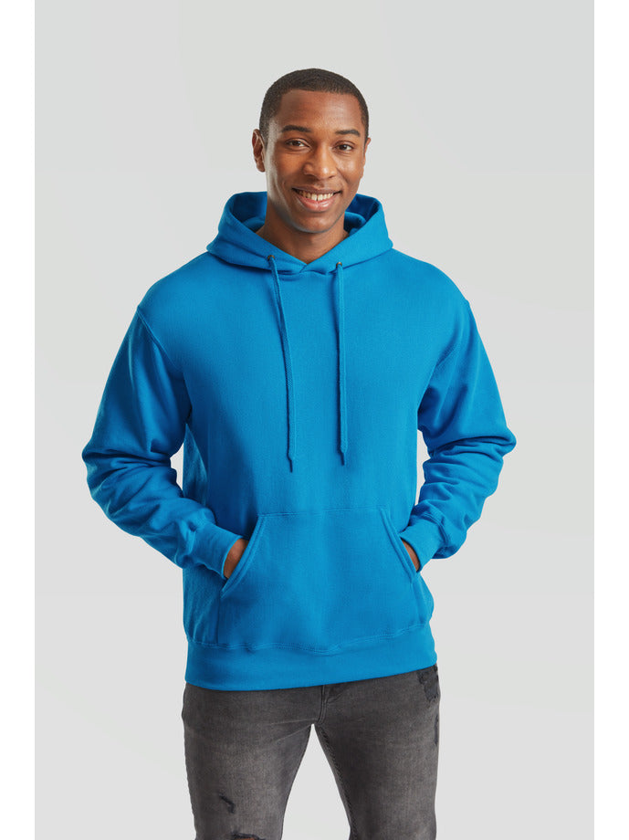 Hoodie bedrucken lassen – DTF Druck auf Kapuzenpullover (Fruit of the Loom)