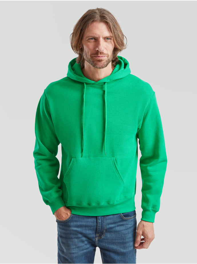 Hoodie bedrucken lassen – DTF Druck auf Kapuzenpullover (Fruit of the Loom)