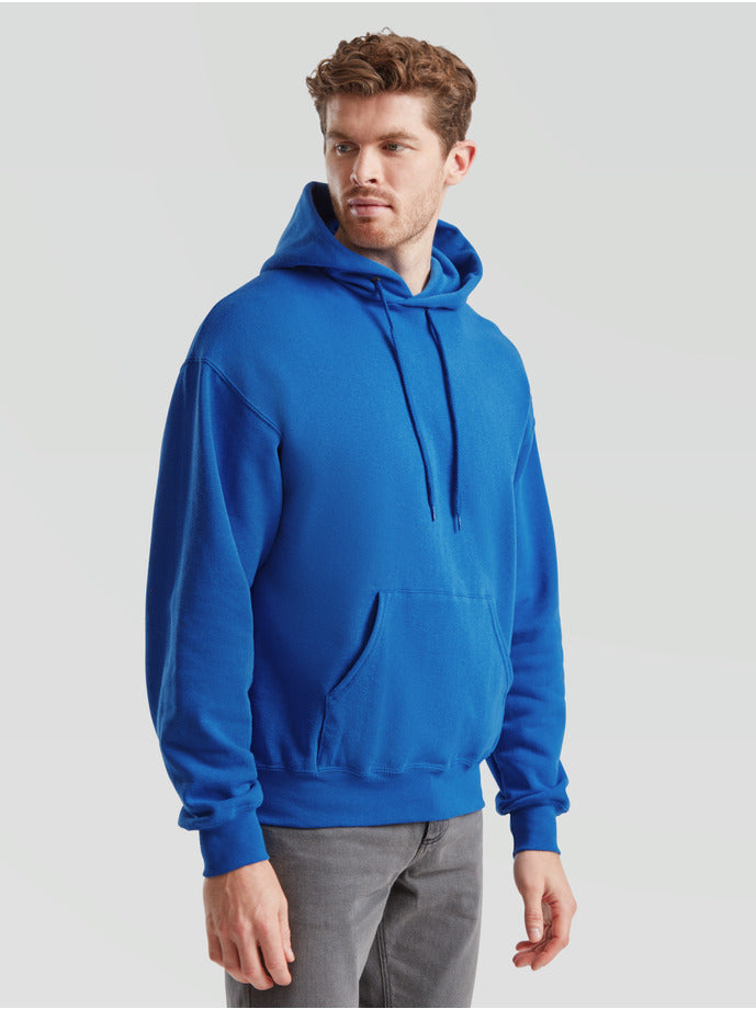 Hoodie bedrucken lassen – DTF Druck auf Kapuzenpullover (Fruit of the Loom)
