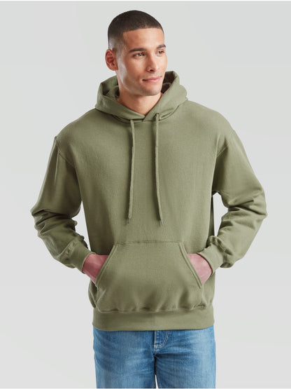 Hoodie bedrucken lassen – DTF Druck auf Kapuzenpullover (Fruit of the Loom)