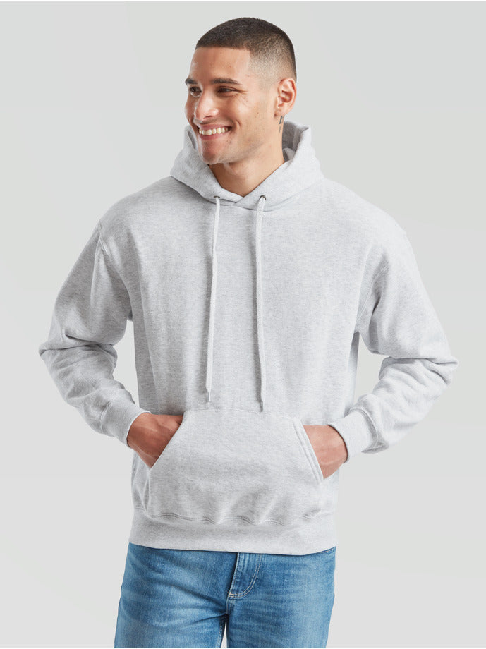 Hoodie bedrucken lassen – DTF Druck auf Kapuzenpullover (Fruit of the Loom)