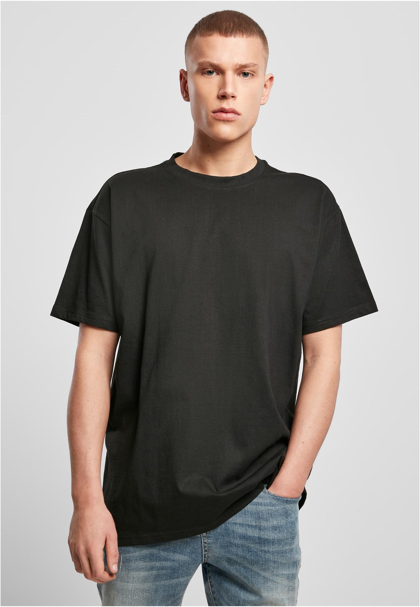 Premium T-Shirt bedrucken – Heavy Cotton DTF Druck (Build Your Brand BY102)