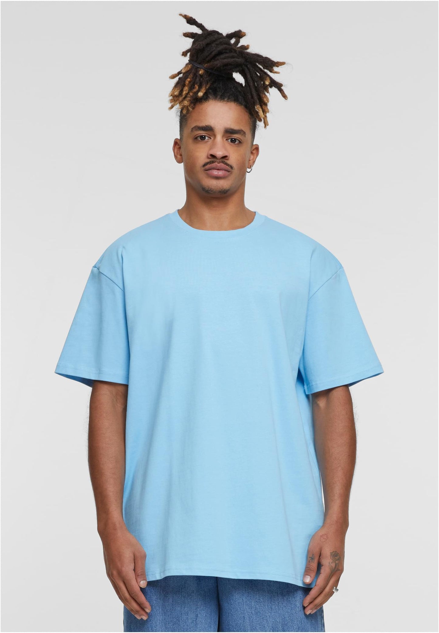 Premium T-Shirt bedrucken – Heavy Cotton DTF Druck (Build Your Brand BY102)
