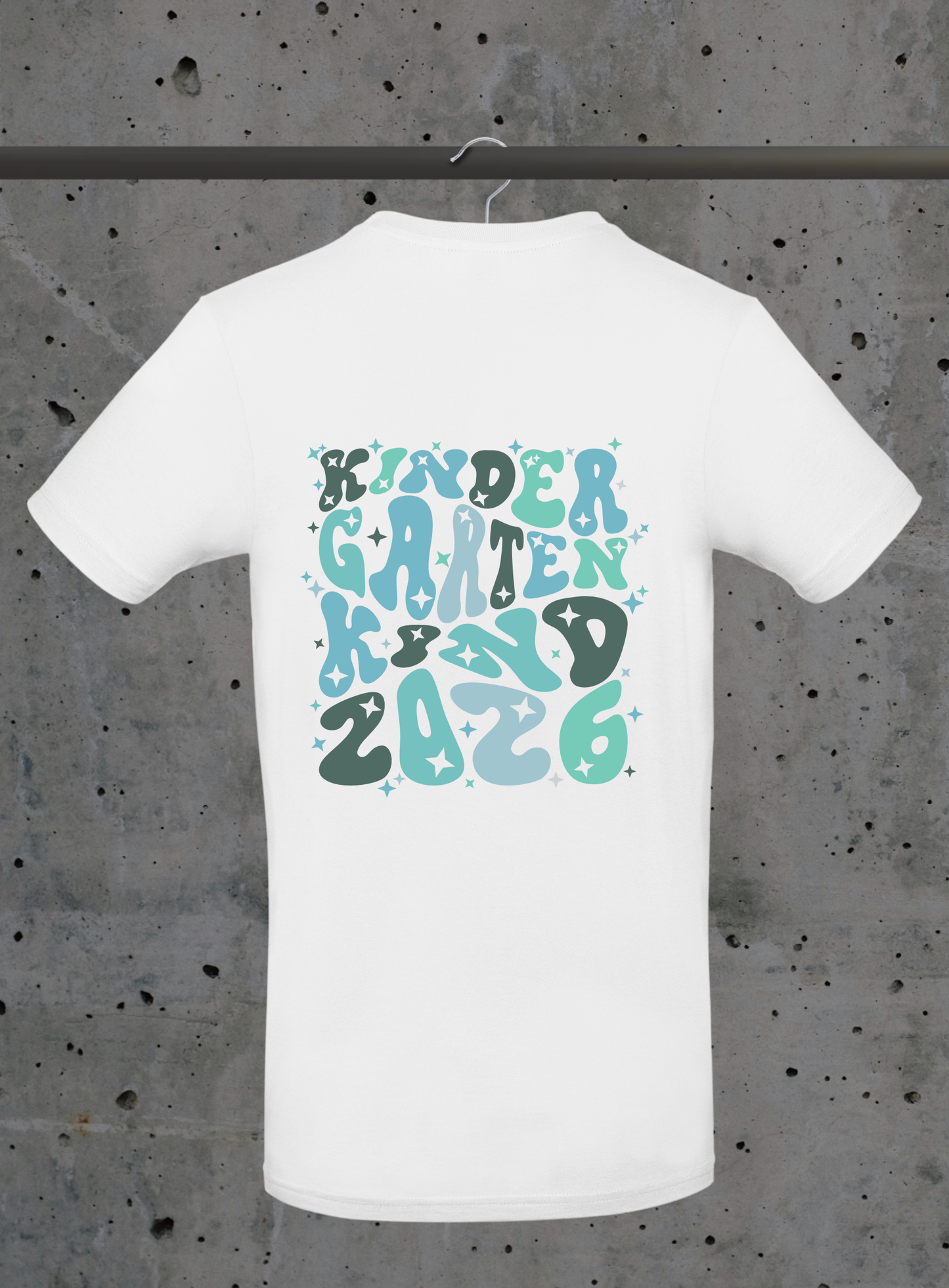 Kindergartenkind 2026 T-Shirt – mit optionalem Namensdruck | 3DDigitaldruck