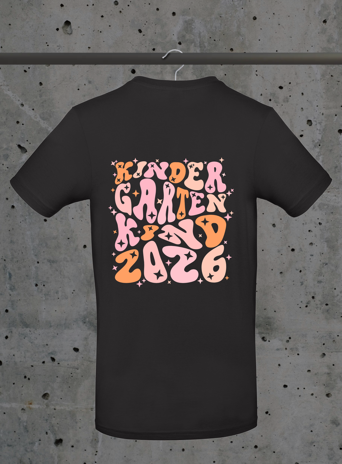 Kindergartenkind 2026 T-Shirt – mit optionalem Namensdruck | 3DDigitaldruck