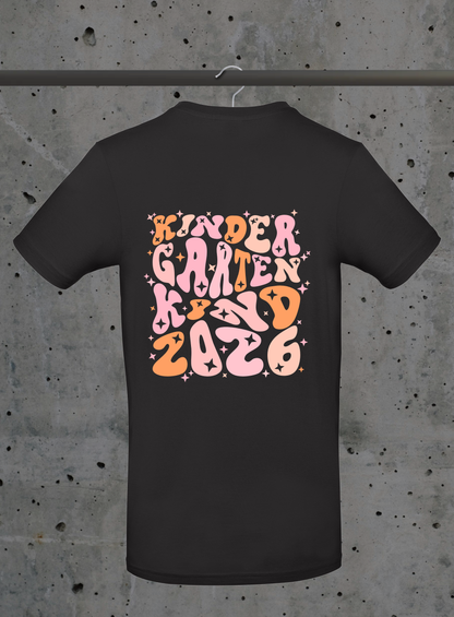 Kindergartenkind 2026 T-Shirt – mit optionalem Namensdruck | 3DDigitaldruck
