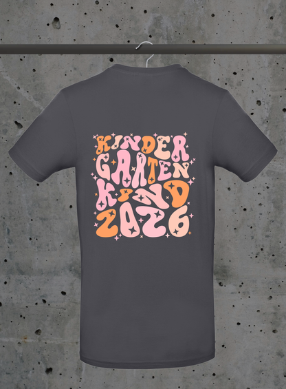 Kindergartenkind 2026 T-Shirt – mit optionalem Namensdruck | 3DDigitaldruck