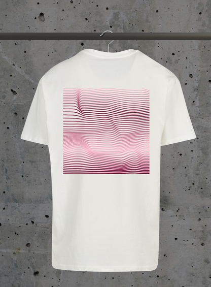 Summer Waves T-Shirt – Wavy Lines Design in 6 Farben | 3DDigitaldruck