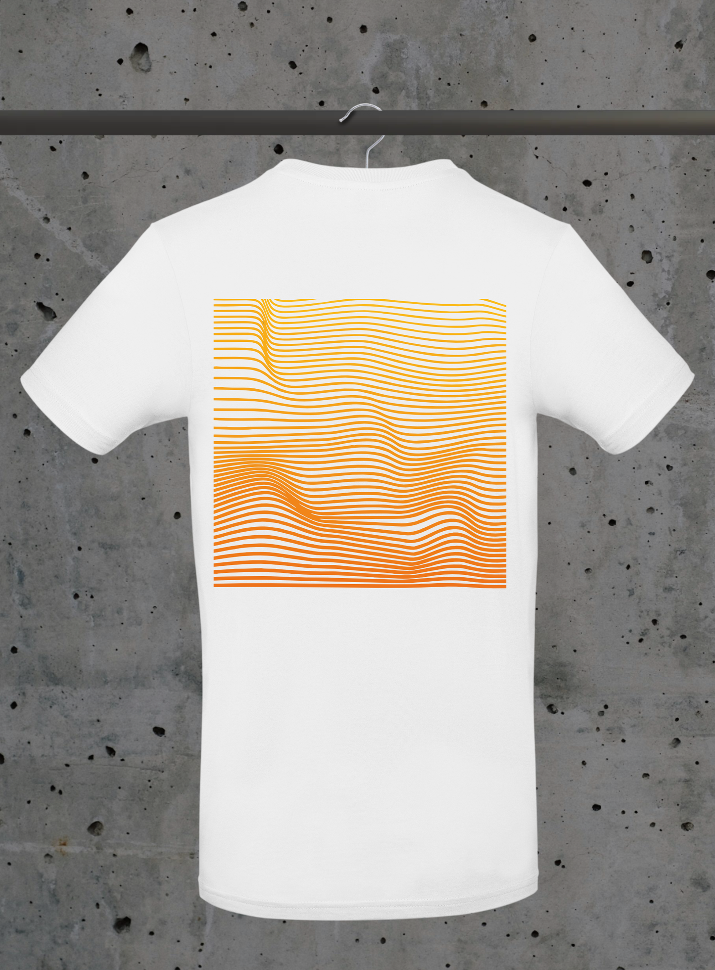 Summer Waves T-Shirt – Wavy Lines Design in 6 Farben | 3DDigitaldruck