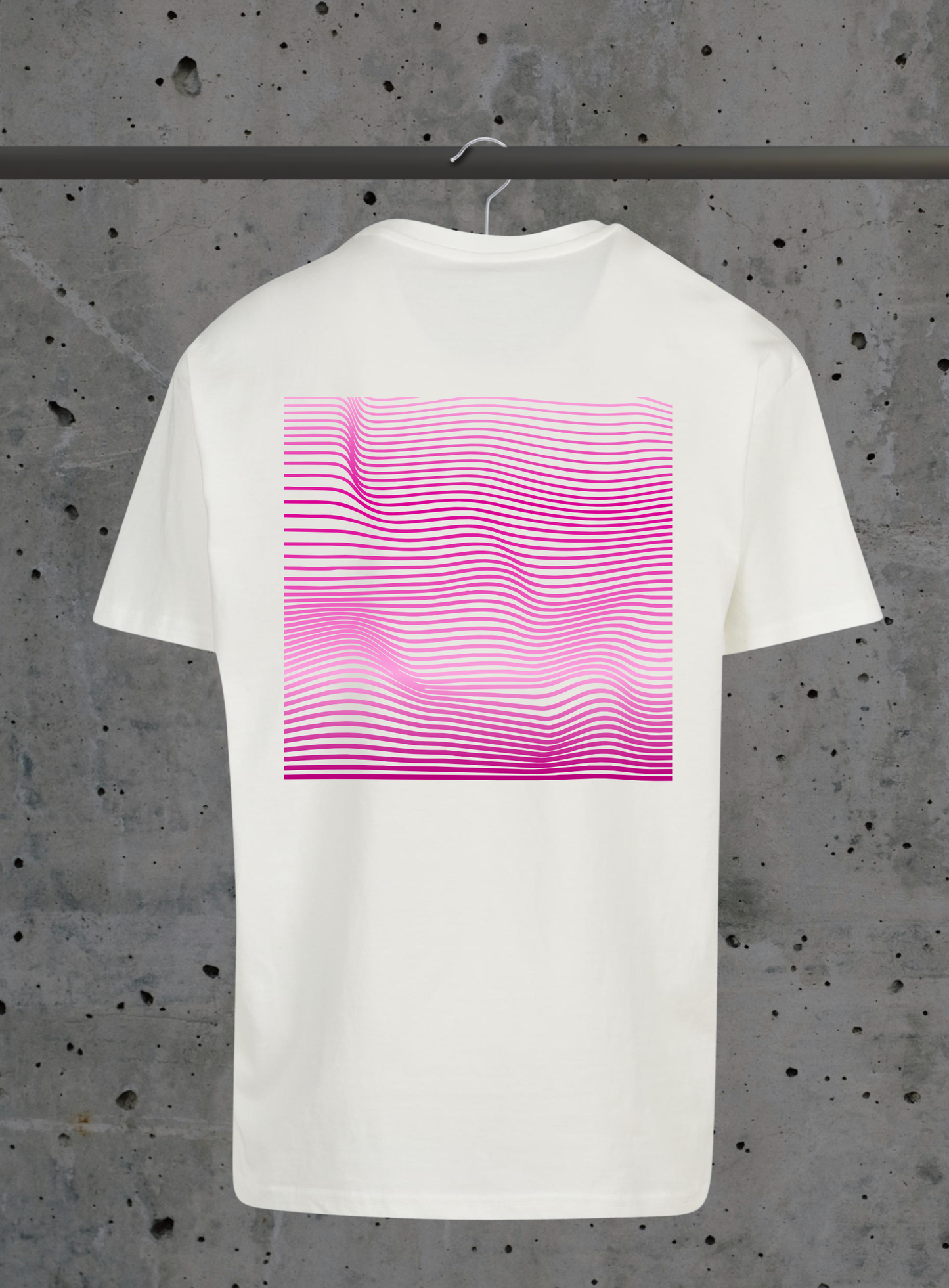 Summer Waves T-Shirt – Wavy Lines Design in 6 Farben | 3DDigitaldruck