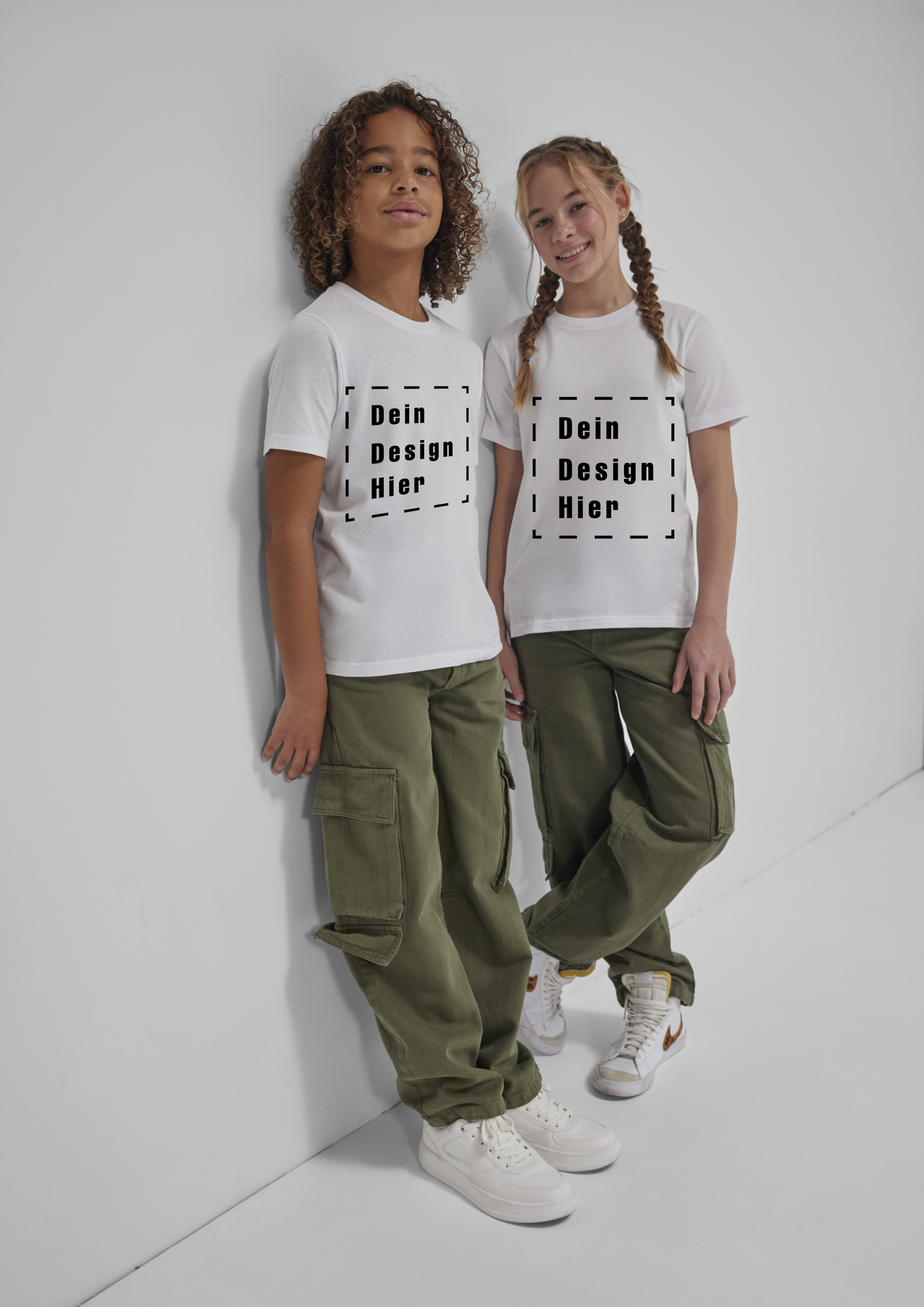 Kinder T-Shirt B&C #E190 Kids gestalten – Süße Designs & eigenes Motiv | 3DDigitaldruck