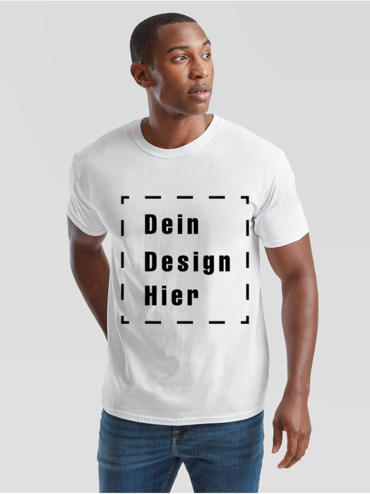 DTF T-Shirt bedrucken lassen – Dein Design, Deine Farbe (Fruit of the Loom)